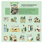 Etori Life Light Up Daily Set 30pcs Korean Ins Style Casual Characters Matching Life Objects DIY Laptop Collage Decorative Stickers, Mobile Phone Stickers, Bags, Office Decoration Accessories, Birthday Gifts, Children's Stickers, Waterproof Stickers
