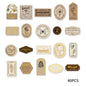 Etori Life 40pcs Gold Foil Stickers Set for Laptops, Suitcases, Water Bottles, Phone Cases, Kids Crafts, Scrapbooking Supplies