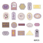 Etori Life 40pcs Gold Foil Stickers Set for Laptops, Suitcases, Water Bottles, Phone Cases, Kids Crafts, Scrapbooking Supplies