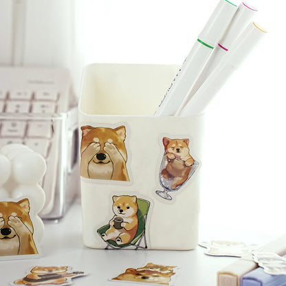40pcs Cute Animal House Sticker Set for Laptops, Water Bottles, Suitcases, Phone Cases, Scrapbooking Crafts, Kids Stickers