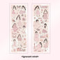 Etori Life Lovers Less than Series Salt Girl Pattern Versatile Stickers DIY Laptop, Phone Case, Photo Album, Luggage, Handmade Scrapbook, Student Stationery, Children Stickers, Girl Stickers, Children Stickers